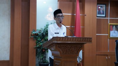 Wakil Bupati Batang Hari membuka Rapat TPPS Kabupaten Batang Hari Tahun 2024