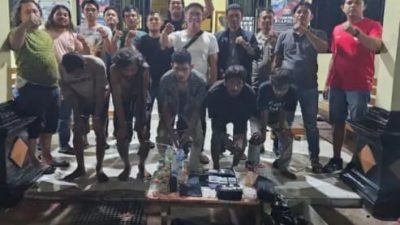 Sat Narkoba Polres Muaro Jambi Berhasil Amankan Lima Pelaku Penyalahgunaan Narkotika jenis Shabu