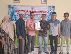 Desa Sengkati Mudo Laksanakan (MUSDES) Rencana Kerja Pemerintah Desa Tahun Anggaran 2025