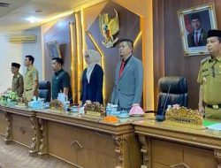 Rapat Paripurna DPRD dan Pemkab Batanghari sepakat terhadap rancangan awal RPJMD