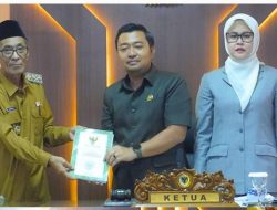 Paripurna DPRD Kabupaten Batanghari Penyampaian Pandangan Umum Pemerintah Terhadap Nota Pengantar 2