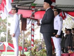 Ketua DPRD Batang Hari Bacakan Naskah Proklamasi HUT RI ke 80 Tahun 2025