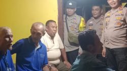 Kapolsek Tebo Ilir Bersama Camat Bersinergi Dalam Kegiatan Cek Pos Kamling Di Wilayah Kecamatan Tebo Ilir
