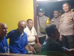 Kapolsek Tebo Ilir Bersama Camat Bersinergi Dalam Kegiatan Cek Pos Kamling Di Wilayah Kecamatan Tebo Ilir