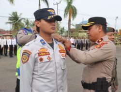 Polres Tanjung Jabung Barat Gelar Apel Pasukan Ops Keselamatan Tahun 2026
