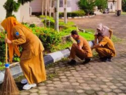 Sekretariat DPRD Batang Hari Gelar Gotong Royong Rutin, Perkuat Kebersamaan dan Kepedulian Lingkungan