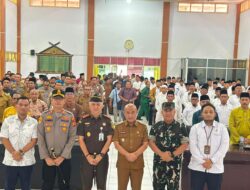 Kapolres Bungo AKBP Zamri Elfino, Hadiri Kegiatan Deklarasi Pemilihan Rio/Kades Serentak Kabupaten Bungo