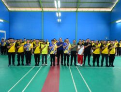 Polda Jambi Resmi Buka Kejuaraan Bulu Tangkis HUT Bhayangkara ke-80 Tahun 2026