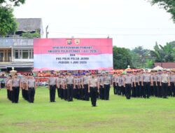 Kenaikan Pangkat Periode 1 Juli, Kapolda Jambi: Pangkat Baru Adalah Amanah dan Tanggung Jawab Lebih Besar