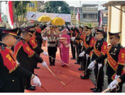 Polresta Jambi Gelar Pisah Sambut Kapolresta, Kombes Pol. Ananto Herlambang Resmi Menjabat