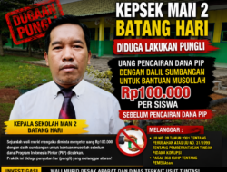Diduga Tak Hanya PIP, MAN 2 Batang Hari Kembali Disorot: Muncul Pengakuan Dugaan Pungutan Uang Perpisahan
