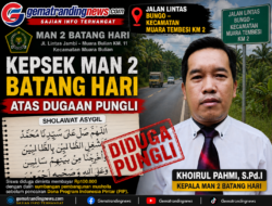 Dugaan Pungutan Dana PIP dan Uang Perpisahan Mencuat, Kepsek MAN 2 Batang Hari Kirim Video Sholawat Asyghil