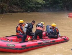 Tim SAR Gabungan Lanjutkan Pencarian Lansia 74 Tahun Diduga Terseret Arus Sungai 