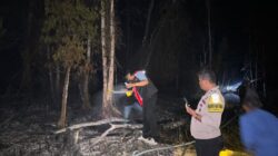 Cegah Karhutla, Polsek Kumpeh Ulu Imbau Masyarakat Jangan Buka Lahan Dengan Cara Dibakar