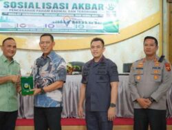 Bupati Sarolangun Gelar Sosialisasi Akbar Dan Mencegah Paham Radikal, Terorisme Dan Bahaya Narkoba