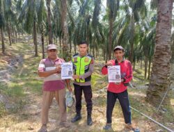 Kapolsek  Bahar Selatan Ajak Warga Bersatu Cegah Karhutla, Tegaskan Larangan Membakar Lahan