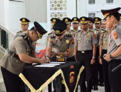 Kapolda Jambi Pimpin Sertijab Kabidkum, Tekankan Profesionalisme dan Integritas dalam Penegakan Hukum