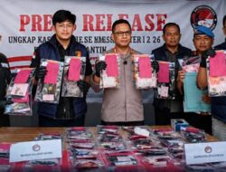 Polresta Jambi Gelar Press Release, Ungkap Kasus Narkotika Semester 1 2026