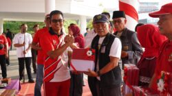 Wakapolda Jambi ikuti Pemasangan 1.000 Bendera Merah Putih, Sambut HUT ke-81 Kemerdekaan RI