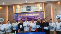 BNNP Jambi Musnahkan Barang Bukti Narkotika, Selamatkan Masyarakat