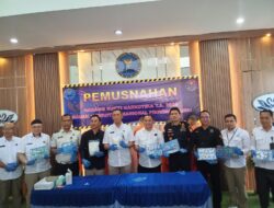 BNNP Jambi Musnahkan Barang Bukti Narkotika, Selamatkan Masyarakat