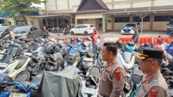 Polresta Jambi Amankan 150 Kendaraan Roda Dua dalam Penindakan Geng Motor dan Pelanggaran Lalu Lintas ‎