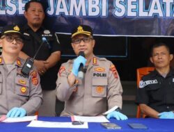Polsek Jambi Selatan Amankan Dua Terduga Pelaku Pencurian dengan Kekerasan Kalung Emas