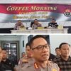 Kapolresta Jambi Gelar Coffee Morning Bersama Insan Pers