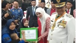 Upacara HUT ke-81 RI di Kota Jambi Berlangsung Khidmat, Pemkot Salurkan Bantuan untuk Disabilitas