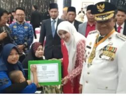 Upacara HUT ke-81 RI di Kota Jambi Berlangsung Khidmat, Pemkot Salurkan Bantuan untuk Disabilitas