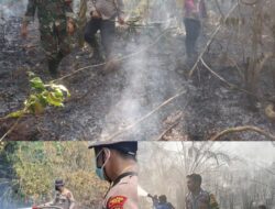 Polres Tebo Bersama TNI dan Instansi Tangani Terkait Karhutla Di Tiga Kecamatan Rimbo Bujang, Muara Tabir Dan Sumay