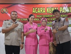 Polres Bungo Gelar Serah Terima Jabatan Personil, AKP Yosua Adrian Resmi Jabat Kasat Reskrim Yang Baru
