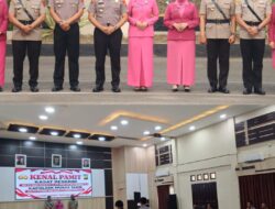 Polres Tebo Gelar Sertijab Kasat Reskrim dan Kapolsek Muara Tabir