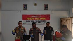 TIM POLSEK JAMBI TIMUR BERHASIL AMANKAN TIGA PELAKU PEMBOBOLAN ALFAMART