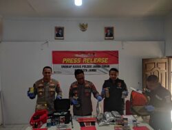 TIM POLSEK JAMBI TIMUR BERHASIL AMANKAN TIGA PELAKU PEMBOBOLAN ALFAMART