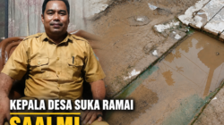 Limbah PDAM Unit Suka Ramai Viral, Kades Soroti Minimnya Perawatan Selokan
