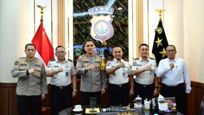 Kapolda Jambi Terima Audiensi Kakanwil Imipas Jambi, Bahas Rencana Kerja Sama Bidang Pemasyarakatan