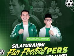 10 Tim Insan Pers se-Provinsi Jambi Daftar Fun Football, Muara Bulian Jadi Tuan Rumah 23–25 Oktober