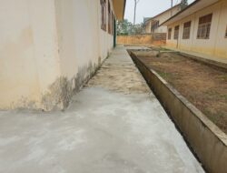 Diduga Tak Sesuai Spesifikasi, Selasar SMKN 6 Batang Hari Retak di Sejumlah Titik, Proyek DAK Rp1,29 Miliar Jadi Sorotan
